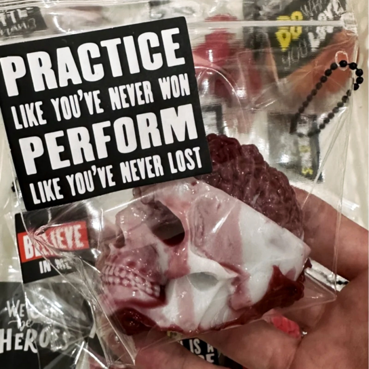 Super Realistic Skull Brain