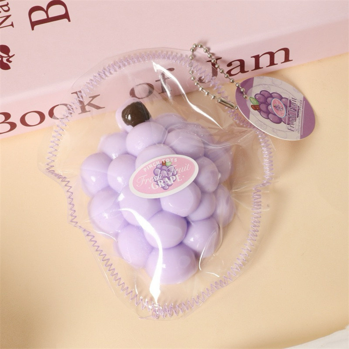 Purple Grapes Taba Squishy