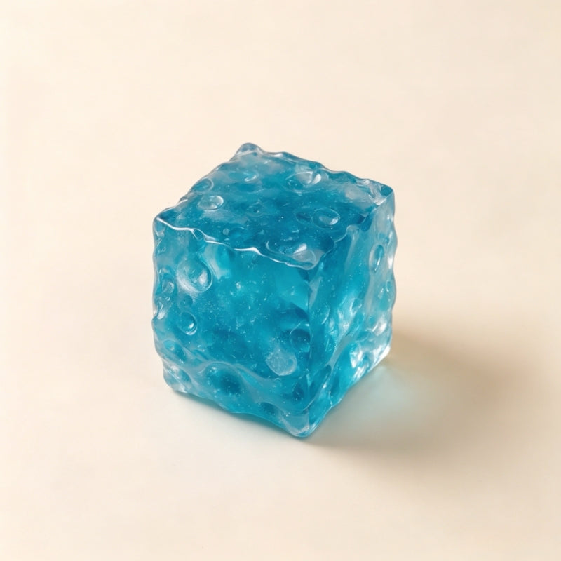 Rainbow ice cube Squishy