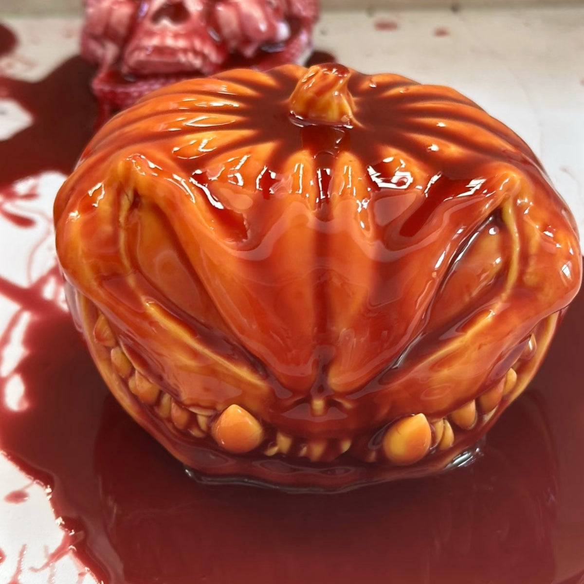 Angry Pumpkin Squishy