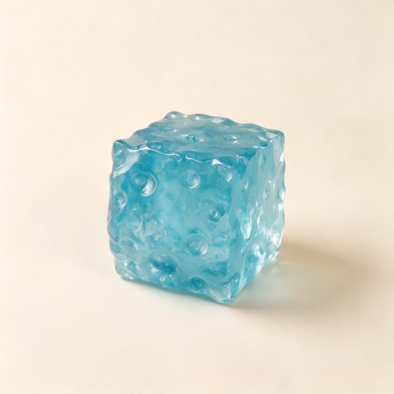 Rainbow ice cube Squishy