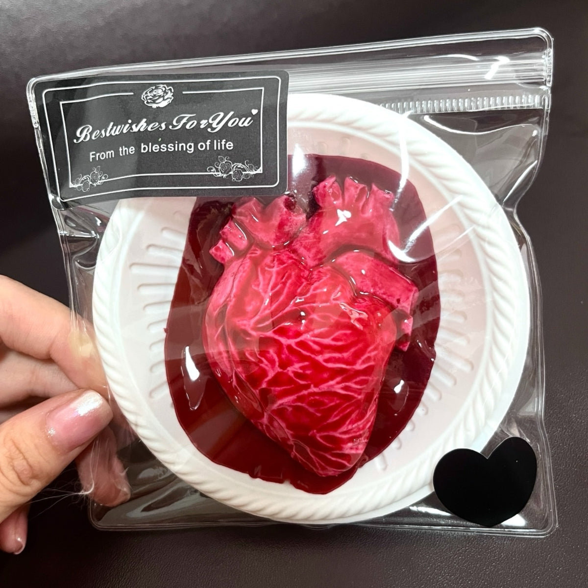 Super Realistic Creepy Heart Squishy