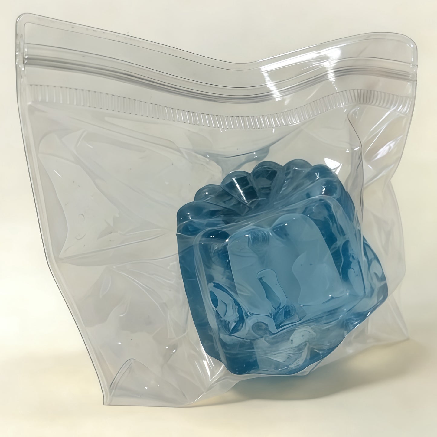 Glacier Jelly Canelé Squishy